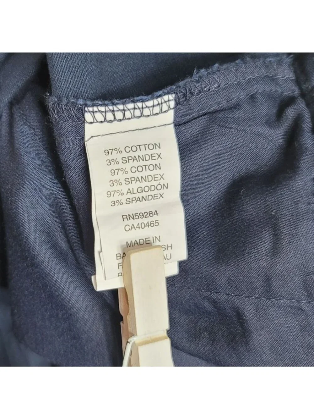 Children's Place Girls School Uniform Shorts Blue SZ 10 Chino Zip Pockets NEW